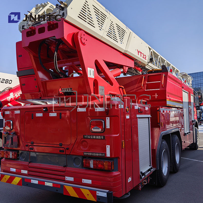 Camión de bomberos para el rescate de edificios de gran altura