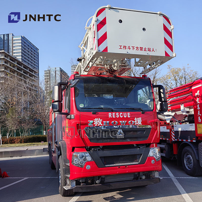 Camión de bomberos para el rescate de edificios de gran altura