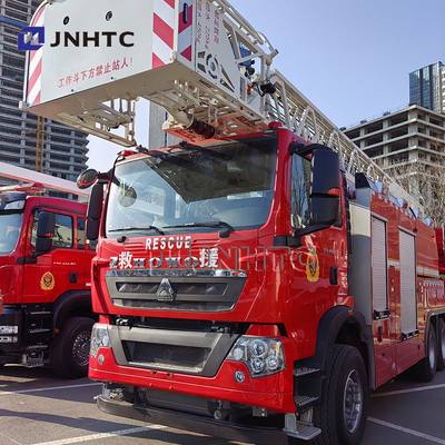 Camión de bomberos para el rescate de edificios de gran altura