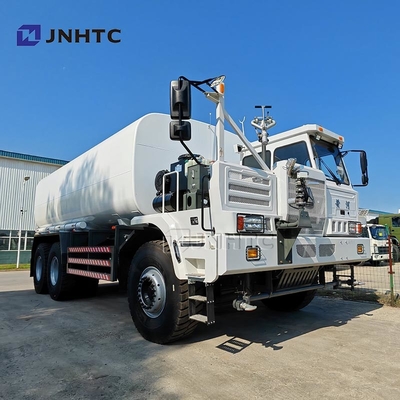 Nuevo Sinotruk Huanghe camión de rociadores de minería 380hp 6x4 rueda de conducción camión de tanque de agua