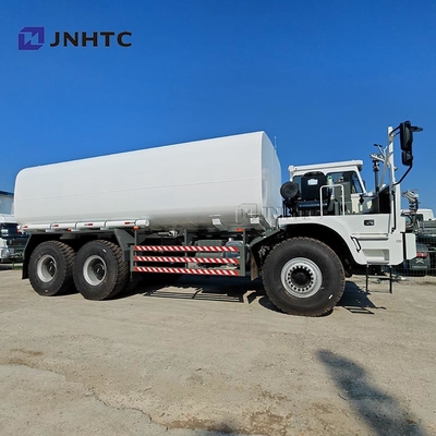 Nuevo Sinotruk Huanghe camión de rociadores de minería 380hp 6x4 rueda de conducción camión de tanque de agua