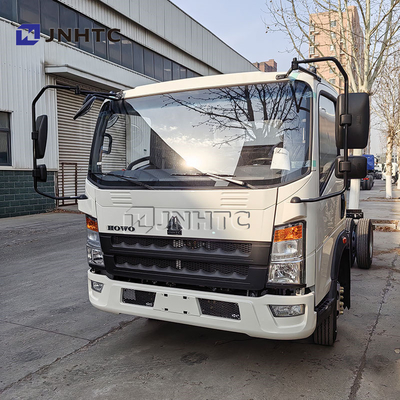 HOWO 4x2 carga ligera mini furgoneta de carga caja camión China chasis del camión
