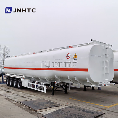 4 Ejes 75000L Tanque de combustible de hierro acero Semi Triller para la venta