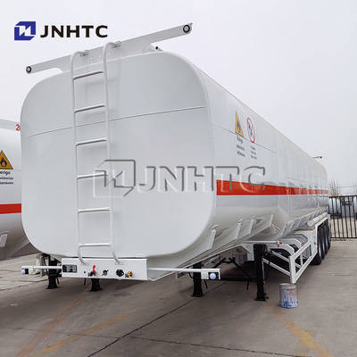4 Ejes 75000L Tanque de combustible de hierro acero Semi Triller para la venta