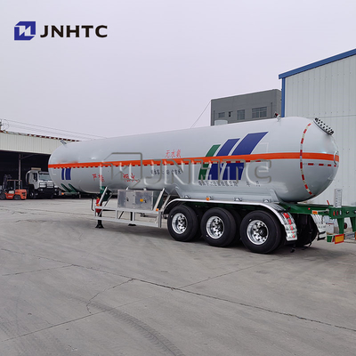 Gas líquido de amoníaco anhidro 50 M3 Tanque de gas para transporte por carretera Semirremolque