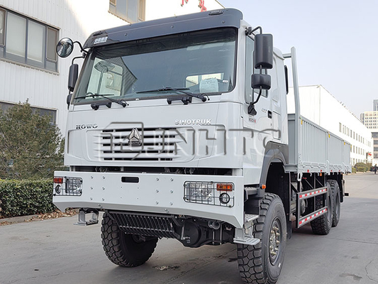 Camión Sino Howo 6x6 Fuera de la carretera 6 neumáticos 10 ruedas RHD LHD tracción a ruedas completas AWD Camión de carga