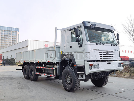 Camión Sino Howo 6x6 Fuera de la carretera 6 neumáticos 10 ruedas RHD LHD tracción a ruedas completas AWD Camión de carga