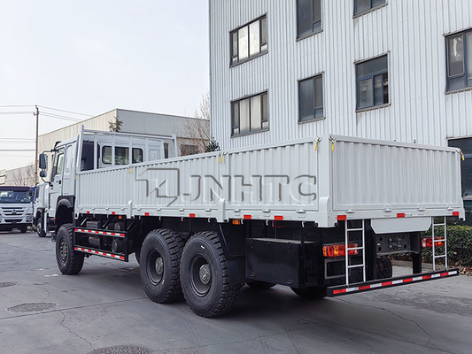 Camión Sino Howo 6x6 Fuera de la carretera 6 neumáticos 10 ruedas RHD LHD tracción a ruedas completas AWD Camión de carga