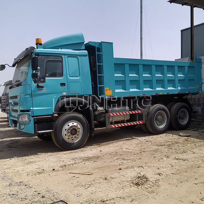 Nuevo stock Sinotruck HOWO camión de descarga con diseño de giro a la izquierda 20 toneladas Capacidad disponible con 6X4 10 ruedas camión de descarga