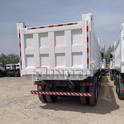 Sinotruk HOWO TX 371HP camión de descarga diesel 10 ruedas 6X4 transmisión manual motor Weichai Euro 2 con volante