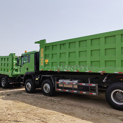 Sinotruk HOWO Tx Alta configuración 8X4 12 ruedas camión de minería para el Congo