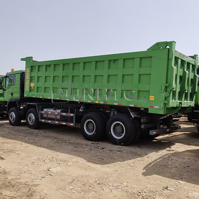 Sinotruk HOWO Tx Alta configuración 8X4 12 ruedas camión de minería para el Congo