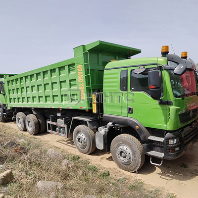 Sinotruk HOWO Tx Alta configuración 8X4 12 ruedas camión de minería para el Congo