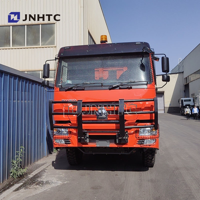 Camión de carga pesada Sinotruck Howo Camion 6x4 10 ruedas 400 hp 30Ton camión de tirón con red antirrobo