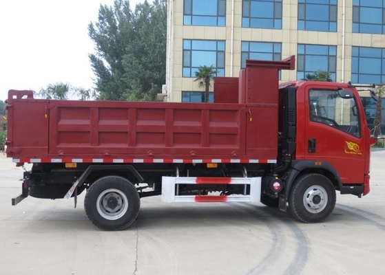 Camión volquete de la tonelada de CNTCN Sinotruk HOWO 4x2 10-15 con el motor diesel y el cuerpo de la descarga de 8 Cbm