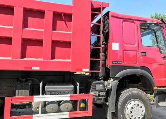 Camión volquete resistente fuerte de la fuerza de sustentación/camión volquete de Sinotruk Howo