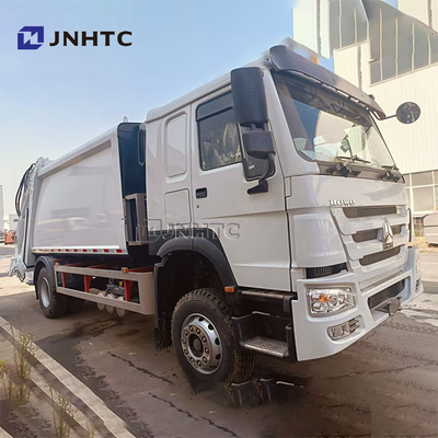 Sinotruk Howo 4X2 300 CV Euro II Dirección derecha Recolector de basura Camión comprimido Camión de recogida de residuos