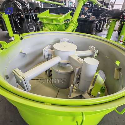 Sinotruk pesado 47m 6X4 montaje de la bomba de hormigón camión con mezclador de disco hidráulico