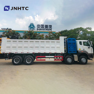 HOWO Nx LNG Dump Camiones de minería de trabajo pesado 8X4 12 ruedas 25 toneladas
