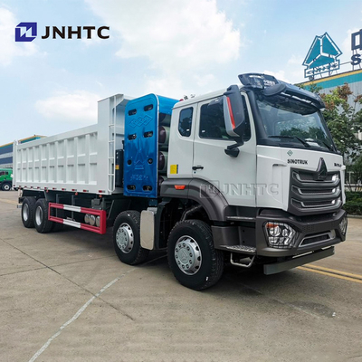 HOWO Nx LNG Dump Camiones de minería de trabajo pesado 8X4 12 ruedas 25 toneladas