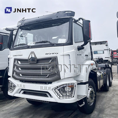 China Sinotruck Hohan Nuevo 371hp 420hp 10 ruedas 4X2 6X4 Tractor Truck Head Diesel Fuel Euro 2 Estándar de emisiones dejado a la venta