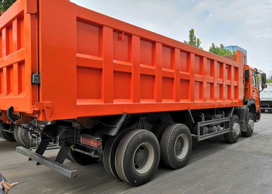 Camión volquete resistente del camión volquete de SINOTRUK 371 HP 8×4 50 toneladas que cargan 28CBM
