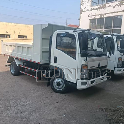 SINOTRUK HOWO 3-5 TON YN4102QBZL 116HP Euro2 con conducción derecha camión de descarga ligero