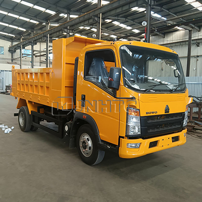 SINOTRUK HOWO 3-5 TON YN4102QBZL 116HP Euro2 con conducción derecha camión de descarga ligero