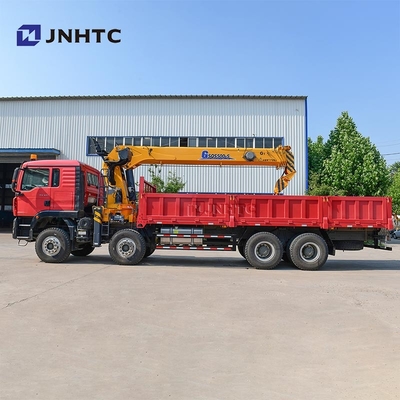 Grúa montada en camión Howo TX Cargo 8x4 con grúa de brazo recto de 12 a 20 toneladas