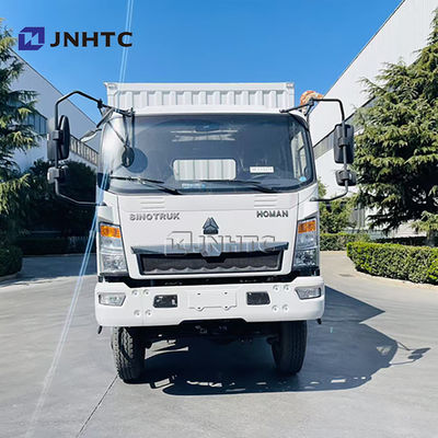 Nuevo HOMAN 6 ruedas 5-8ton Van Box Tipo de camión de carga Diesel con motor Yuchai puerta lateral de apertura
