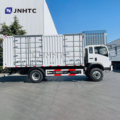Nuevo HOMAN 6 ruedas 5-8ton Van Box Tipo de camión de carga Diesel con motor Yuchai puerta lateral de apertura