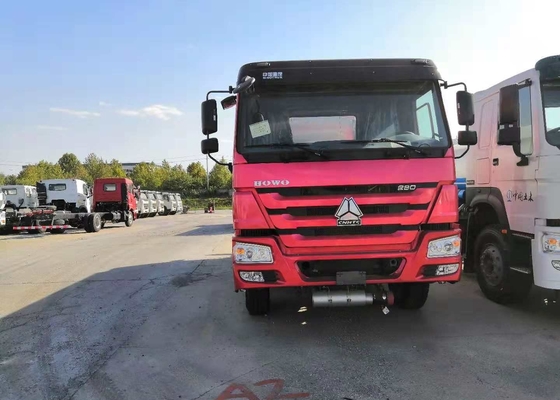 10 toneladas 4 * 2 camión volquete de poca potencia, camión de reparto del combustible diesel con alta seguridad
