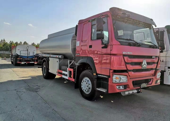 10 toneladas 4 * 2 camión volquete de poca potencia, camión de reparto del combustible diesel con alta seguridad