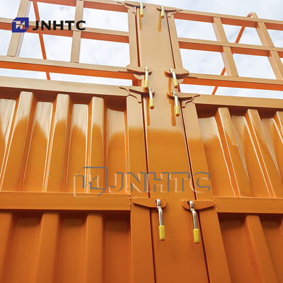 Semirremolque de 5 ejes para transporte de carga a granel con valla en venta