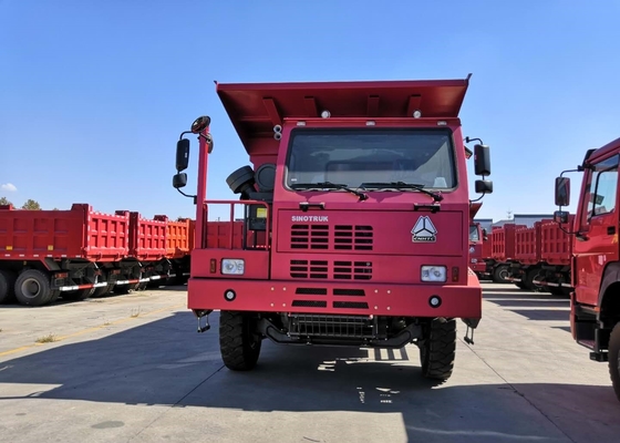Velocidad máxima resistente de los camiones de volquete de la explotación minera de ZZ5707S3840AJ Sinotruk los 75km/H