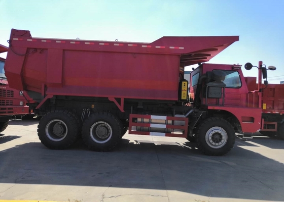 Velocidad máxima resistente de los camiones de volquete de la explotación minera de ZZ5707S3840AJ Sinotruk los 75km/H