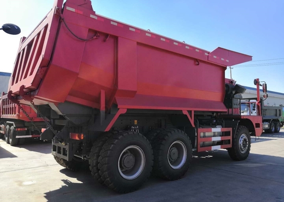 Velocidad máxima resistente de los camiones de volquete de la explotación minera de ZZ5707S3840AJ Sinotruk los 75km/H