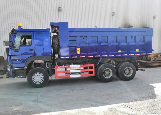 Camión volquete resistente del volquete del poder de caballo del azul 371