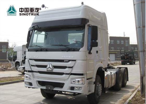 camión Lhd 371hp Zz4257s3241v del tractor de la remolque 50T Euro2 Sinotruk Howo de los neumáticos 6x4 10