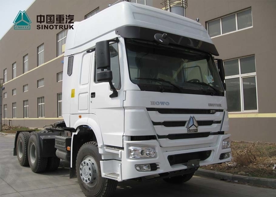 camión Lhd 371hp Zz4257s3241v del tractor de la remolque 50T Euro2 Sinotruk Howo de los neumáticos 6x4 10