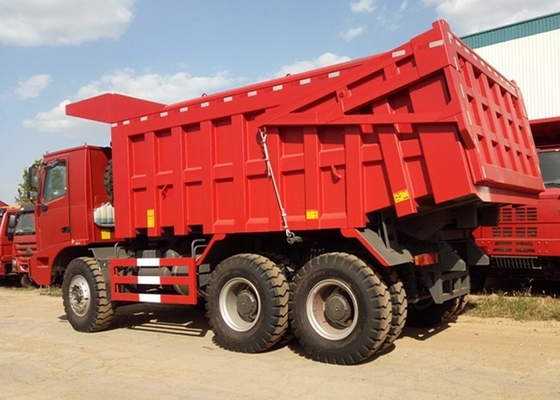 420 HP 6x4 camión volquete grande Howo resistente ZZ5707V3840CJ de la explotación minera de 70 toneladas