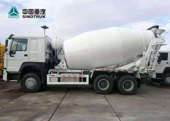 El camión común 10 del mezclador concreto de SINOTRUK HOWO 371hp rueda ZZ1257N3847A