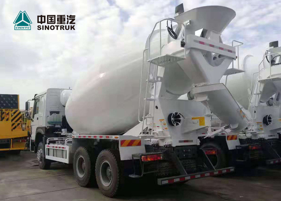 El camión común 10 del mezclador concreto de SINOTRUK HOWO 371hp rueda ZZ1257N3847A