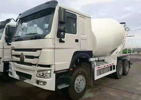 Árbol concreto grande del tipo tres de la máquina 6 x 4 del mezclador de los caballos de fuerza del color blanco