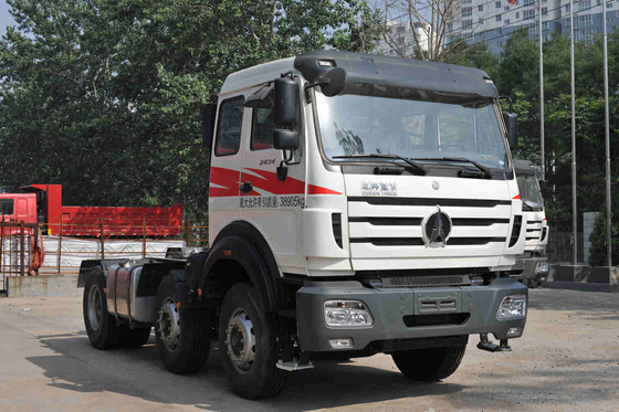 Euro3 motor y remolque de la recirculación de los gases de escape 340hp Beiben 6x4 con vida de servicio larga