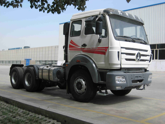 Euro3 motor y remolque de la recirculación de los gases de escape 340hp Beiben 6x4 con vida de servicio larga
