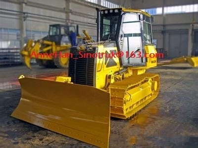 Niveladora de la correa eslabonada de la reconstrucción de Shantui SD32 del CE, poder miniatura de la niveladora 320hp