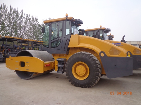 maquinaria del mantenimiento de carreteras del compresor del rodillo del tambor 14T con el árbol XS143J 14T de XCMG