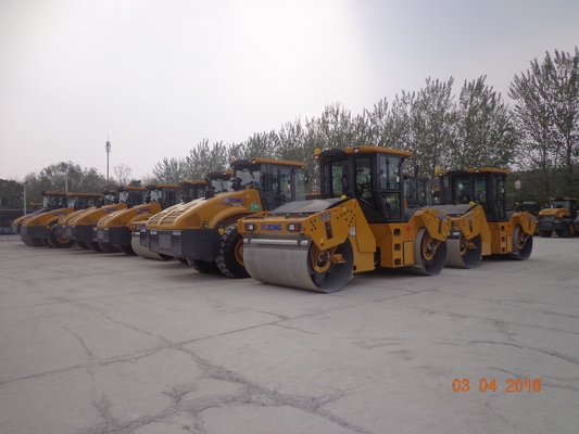 maquinaria del mantenimiento de carreteras del compresor del rodillo del tambor 14T con el árbol XS143J 14T de XCMG
