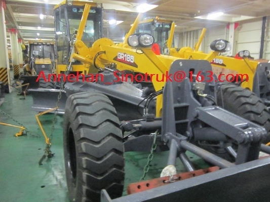 Equipo del mantenimiento de carreteras del graduador del motor del alto rendimiento GR180 con Cummins Engine